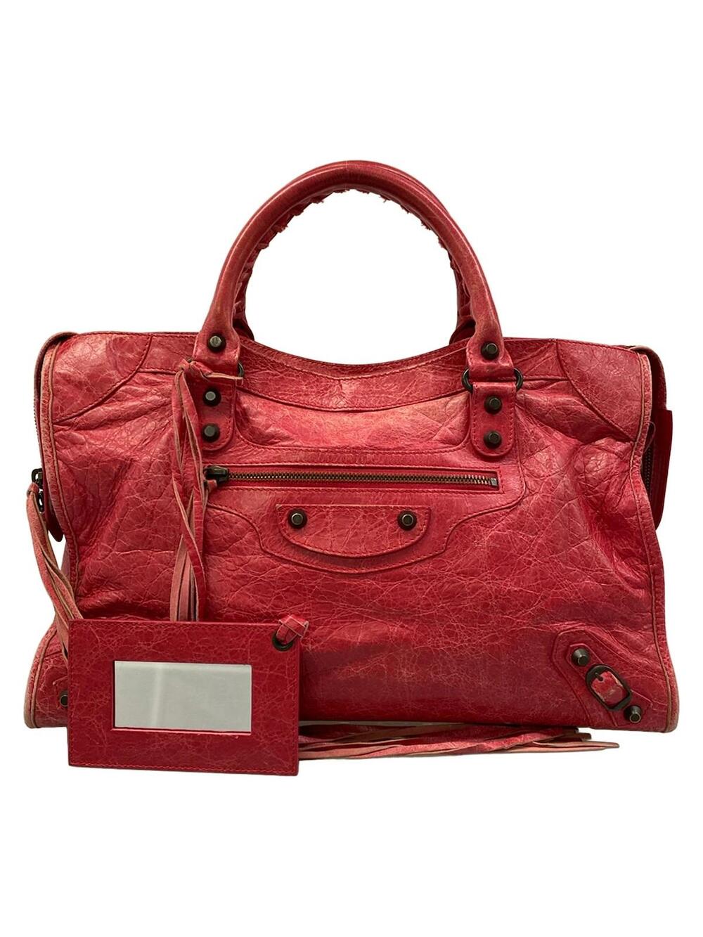 Balenciaga The City Pink Leather #341843B20B